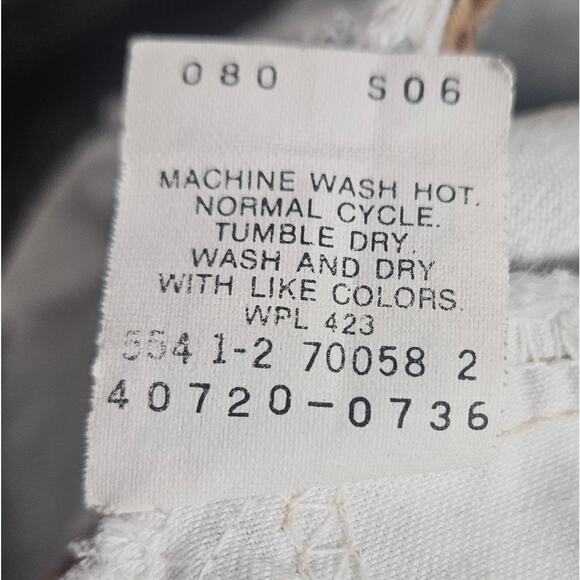 VTG 1992 Lightwash Levi's Silvertab Jeans - Student Cut 29x32 (27x31) - Picture 10 of 10